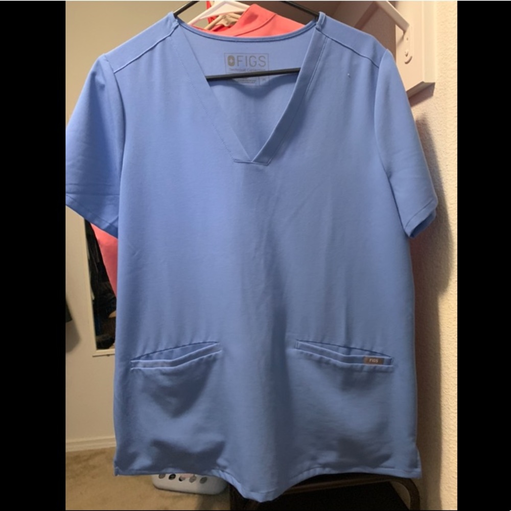 L Ceil Blue Casma Top